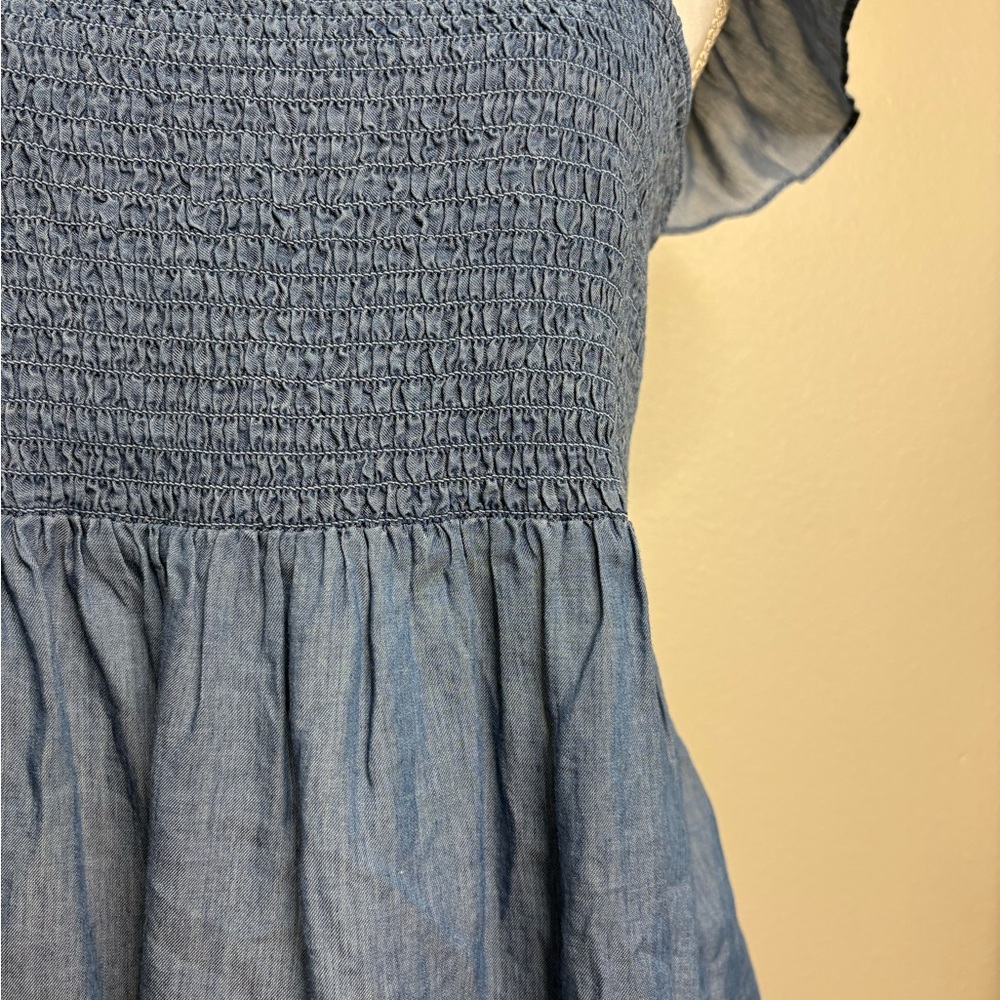 NWT Loft Ruffle Sleeve Top - Picture 5 of 7